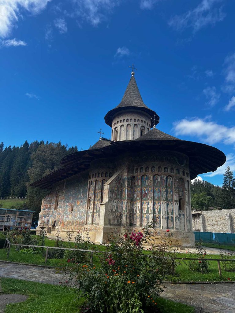 romanian church voronet