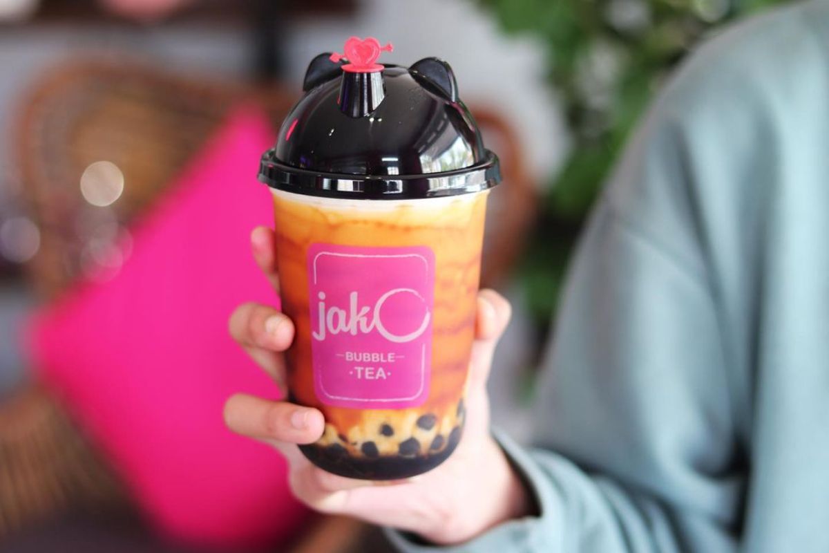 Jako bubble tea bos en lommer