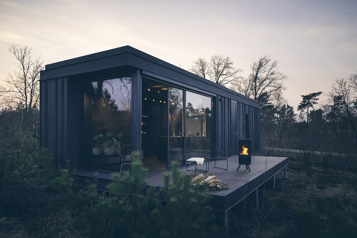 cuber suits cabin in the woods veluwe