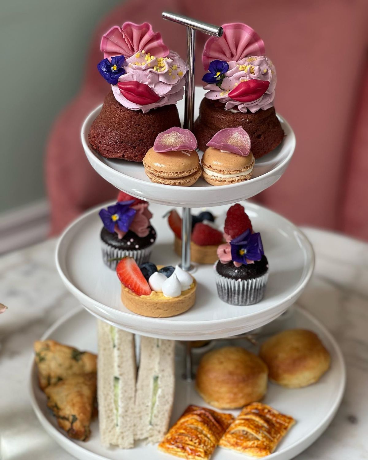 Majesteit taart high tea