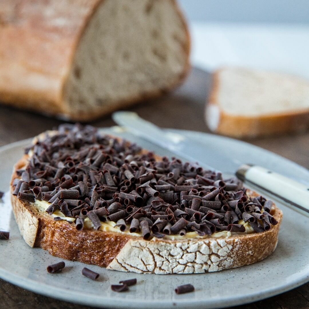 hagelslag with bread