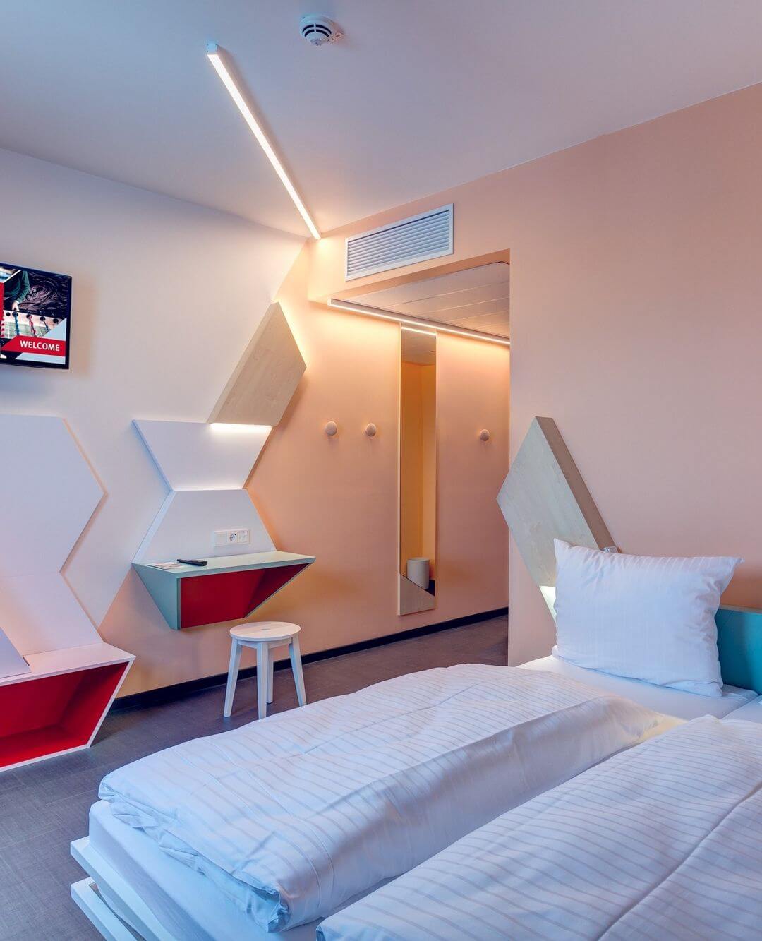 modern hotel room